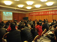 咸阳伟德betvlctor官方版集团公司集体学习党的十八大精神