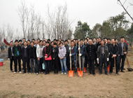 咸阳伟德betvlctor官方版集团公司植树节活动